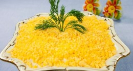 Как приготовить мимозу?